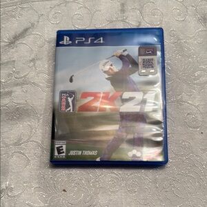 Sony PS4 Game with Blue Case